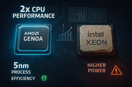 EPYC Genoa Core Scaling and Performance per Watt Assessment