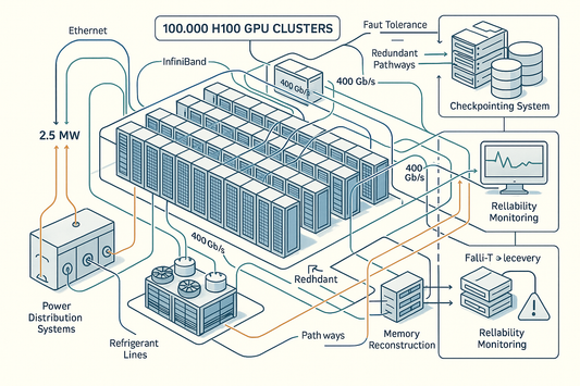 Designing 100,000 H100 Clusters: Power and Facility Requirements