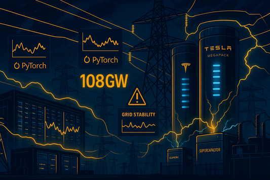 Gigawatt-Scale AI Training Loads: Grid Stability and Blackout Risk