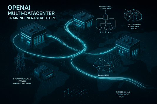Multi-Datacenter Training: Architecture, Scaling, and Reliability