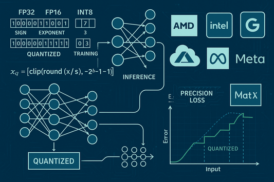 Hardware and Compiler Co-Design for Quantized Training