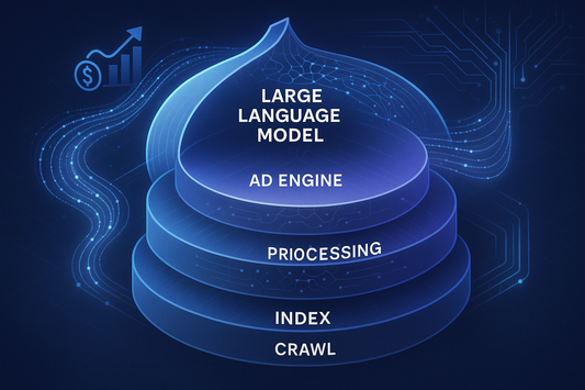 Ad Engine Economics Under LLM Query and Answering Workloads